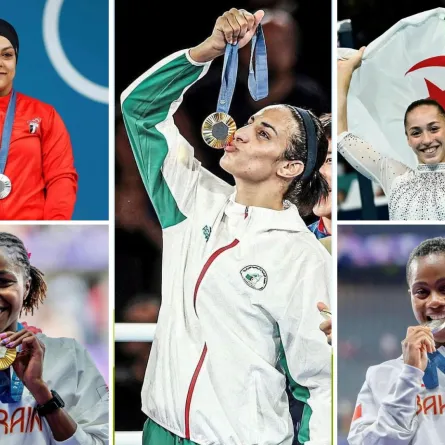 5 ميداليات حصاد اللاعبات العربيات في أولمبياد باريس 2024