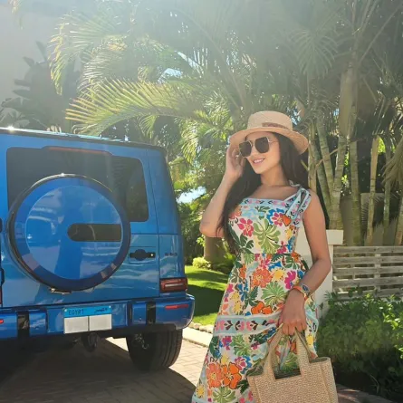 مي عمر - الصورة من حسابها على انستغرام