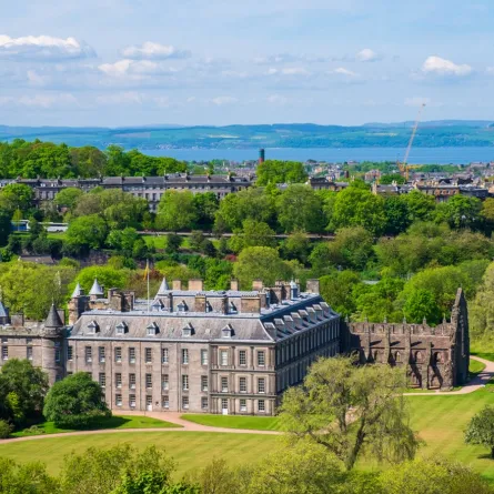 جانب من مدينة إدنبرة 