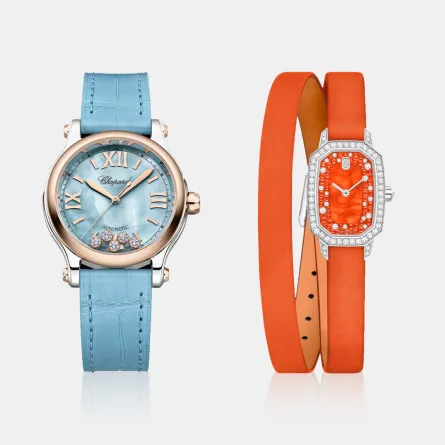 ساعات ملوّنة