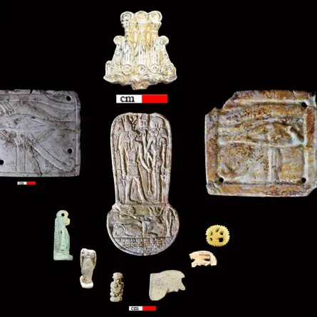 الآثار المكتشفة