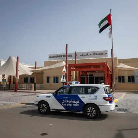 شرطة أبوظبي. الصورة من wam