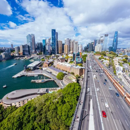 إطلالة على مدينة سيدني