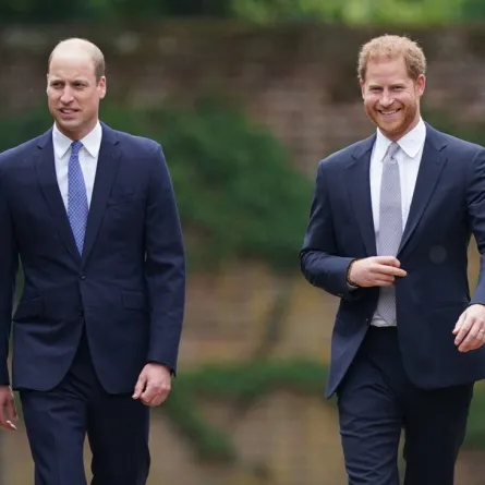الأمير هاري والأمير ويليام Prince William and Prince Harry في لندن عام 2021 (مصدر الصورة:  Yui Mok / POOL / AFP)