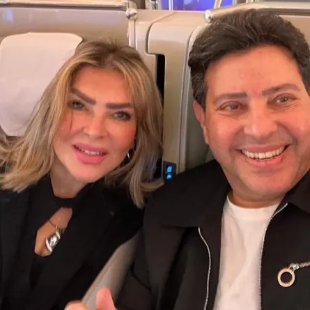 هاني شاكر وزوجته نهلة- الصورة من حساب هاني على إنستغرام