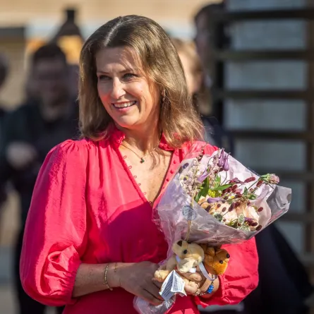 الأميرة مارثا لويز من النرويج في مدينة أس، النرويج (Princess Martha Louise of Norway in As, Norway). مصدر الصورة: Per Ole Hagen/Getty Image