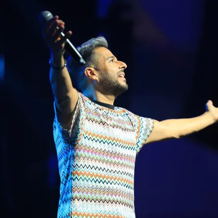 محمد حماقي- الصور من الشركة المنظمة