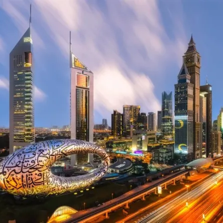 مدينة دبي. الصورة من مكتب دبي الإعلامي