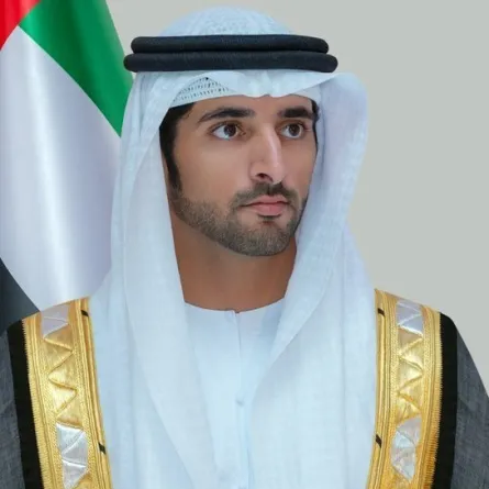 الشيخ حمدان بن محمد بن راشد آل مكتوم. الصورة من مكتب دبي الإعلامي