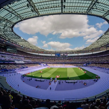 لقطة لستاد دو فرانس 