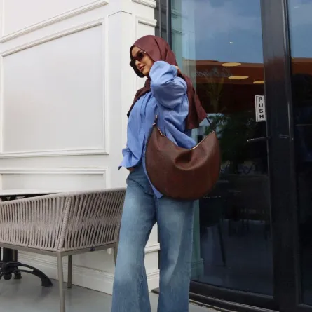مؤثرة الموضة سهى طه -الصورة من حسابها على إنستغرام