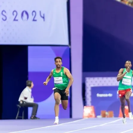 علي النخلي إلى نهائي دورة الألعاب البارالمبية باريس 2024 - الصورة من حساب اللجنة الأولمبية والبارالمبية السعودية على إكس