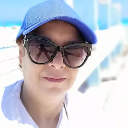 ناهد رشدي- الصورة من حسابها على فيسبوك