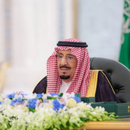 خادم الحرمين الشريفين الملك سلمان بن عبدالعزيز آل سعود- الصورة من واس 