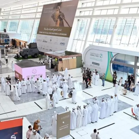 معرض أبوظبي الدولي للصيد والفروسية. الصورة من wam