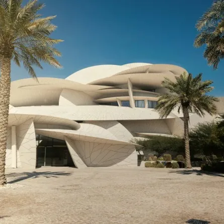 متحف قطر الإسلامي. الصورة من موقع unsplash