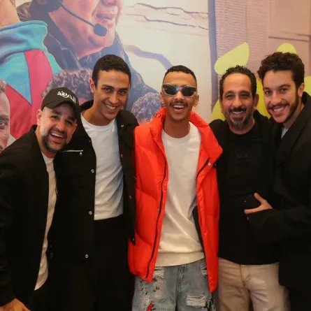 ابطال وصناع فيلم الحريفة الجزء الأول 