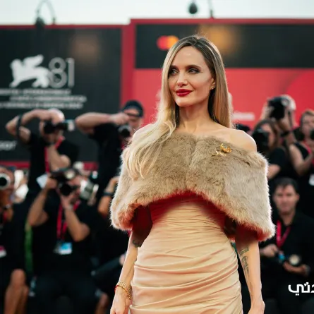 أنجلينا جولي- الصورة خاصة بسيدتي من تصوير يوسف بوهوش