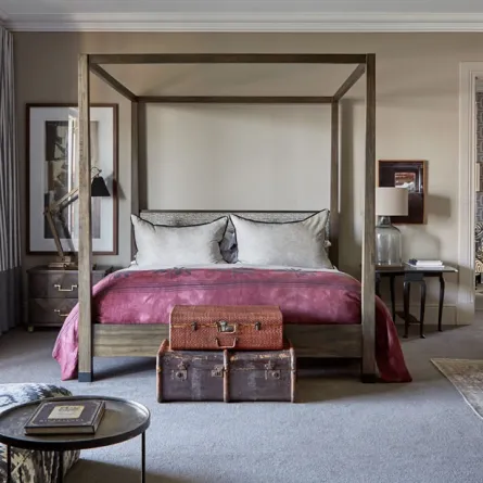 لقطة لإحدى غرف ذا تاتش هاوس بوتيك هوتل 