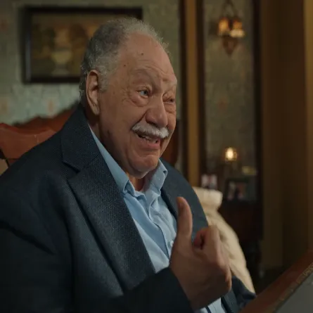 يحيى الفخراني- الصورة من شاشة عرض مسلسل عتبات البهجة