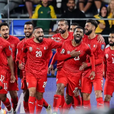 كرة القدم تكافئ منتخب البحرين ليفوز على المنتخب الأسترالي ضمن تصفيات كأس العالم 2026 - الصورة من حساب منتخب البحرين على إنستغرام