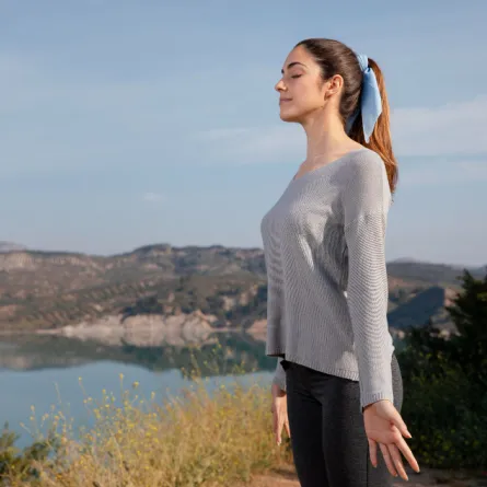 تمرين التنفس الاسترخائي - المصدر freepik