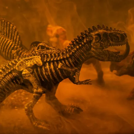 اكتشاف آثار ديناصور ثاني من العصر الطباشيري