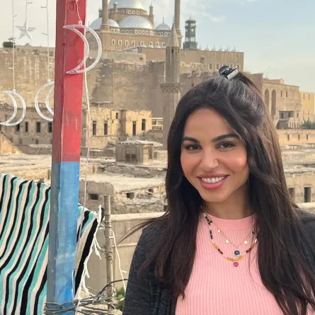 نسرين أمين- الصورة من حسابها على إنستغرام