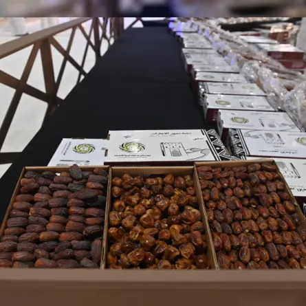 مهرجان ومزاد ليوا للتمور. الصورة من wam