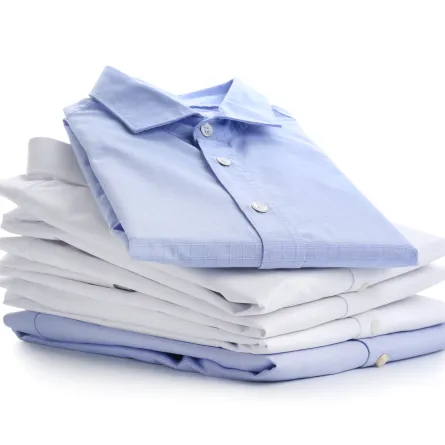 قمصان زرق وبيض