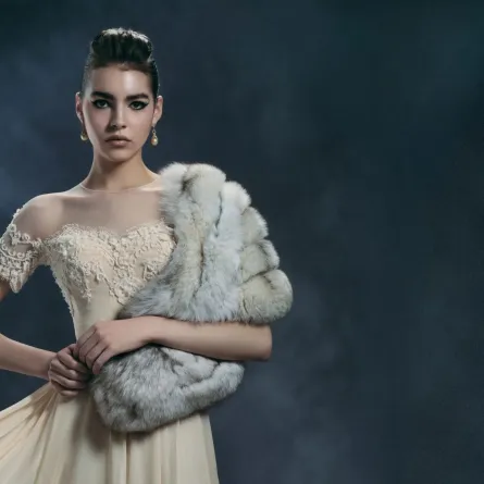 تصميم مستوحى من النجمة صوفيا لورين ساهر ضيا - الصورة من أرشيفه الخاص