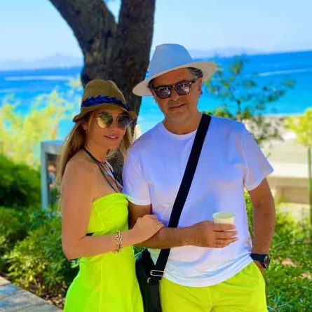 راغب علامة وزوجته جيهان علامة- الصورة من حساب راغب على إنستغرام