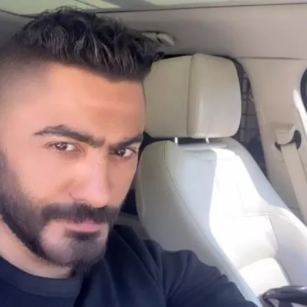 تامر حسني- الصورة من حسابه على إنستغرام