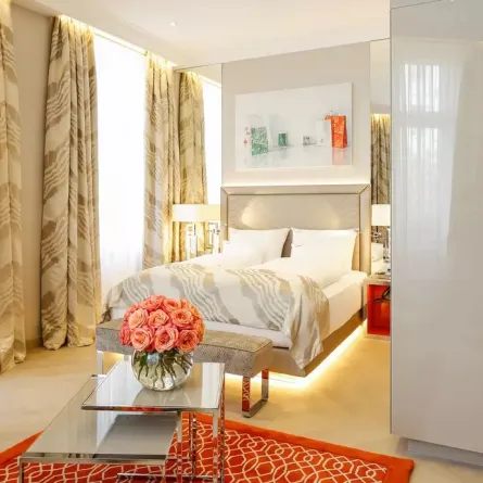 تصميم لافت في غرف فندق داس تيرول البوتيكي