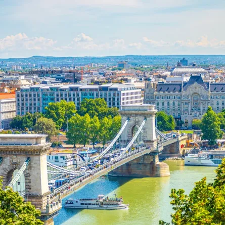 إطلالة على مدينة بودابست