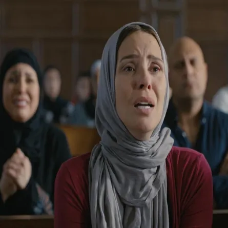 إيمان العاصي من مسلسل برغم القانون- الصورة من المكتب الإعلامي للشركة المتحدة