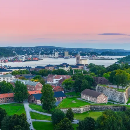 إطلالة على مدينة أوسلو