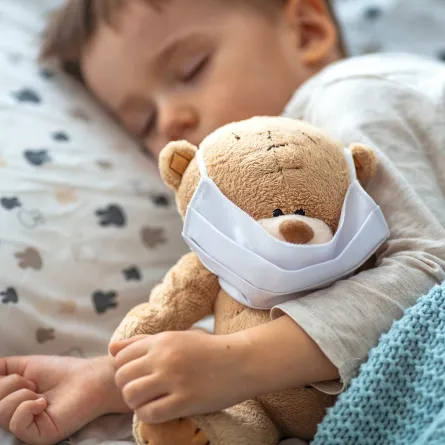 صورة لطفل نائم