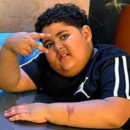 رضا إسماعيل الليثي - الصورة من حساب حمو بيكا على فيسبوك