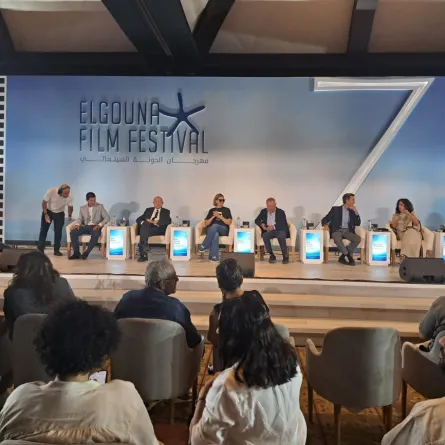 المؤتمر الصحفي لمهرجان الجونة -تصوير سيد أحمد