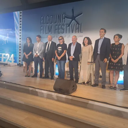 المؤتمر الصحفي لمهرجان الجونة -تصوير سيد أحمد