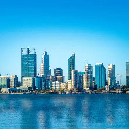 لقطة لمدينة بيرث 