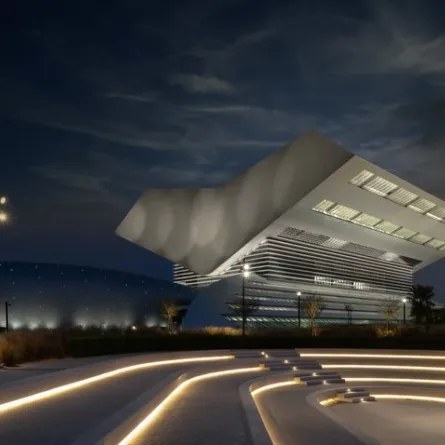 مكتبة محمد بن راشد. الصورة من مكتب دبي الإعلامي