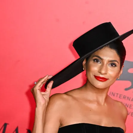 فرحانة بودي في مهرجان فينيسيا السينمائي 81 (مصدر الصورة Stephane Cardinale - Corbis/Corbis via Getty Images)