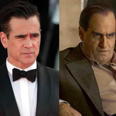 كولين فاريل Colin Farrell (صورة من المكتب الإعلامي للمسلسل وصورة من تصوير خاص لـ سيدتي)