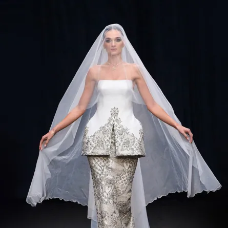 فستان زفاف من ريزمان روزيني Rizman Ruzaini - الصورة من Launchmetrics/Spotlight ©