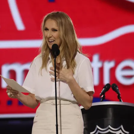 سيلين ديون في حفل Sphere في لاس فيجاس، نيفادا (Celine Dion at Sphere in Las Vegas, Nevada). مصدر الصورة: Bruce Bennett/Getty Images/AFP
