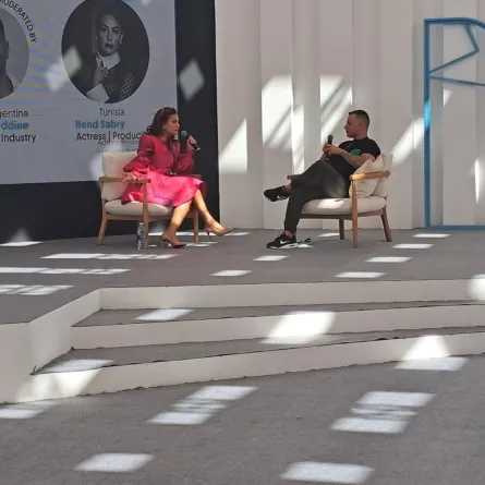 هند صبري يحاورها شادي زين الدين- الصورة خاصة بسيدتي من تصوير سيد أحمد