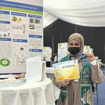 «تعليم ينبع» يحصد الميدالية الذهبية في معرض أنوفا الدولي للاختراعات والابتكارات - الصورة من إدارة تعليم ينبع على إكس	 