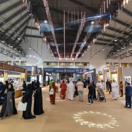 معرض الشرق الأوسط للساعات والمجوهرات. الصورة من wam